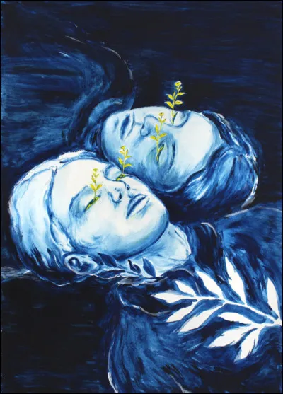 Odonchimeg Davaadorj a peint ce tableau ; il semble sortir du film... ?