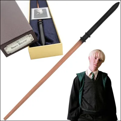 En quoi est faite la baguette de Malfoy ?