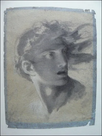 Le crayon "moderne" a été mis au point en 1792, par un inventeur (un peu avant son perfectionnement par le français Conté). Quelle était sa nationalité ? (en photo, dessin de l'artiste Prud'hon, La justice et la vengeance poursuivant le crime, crayon noir et blanc)