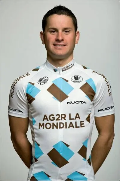 Nicolas Roche, leader de l'quipe AG2R La Mondiale, est de nationalit...