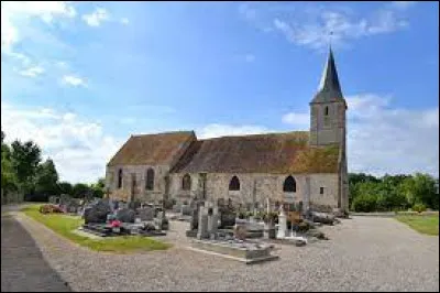 Vous avez sur cette image l'église Saint-Jean-Baptiste, à Villedieu-lès-Bailleul. Village de l'arrondissement d'Argentan, il se situe dans le département ...