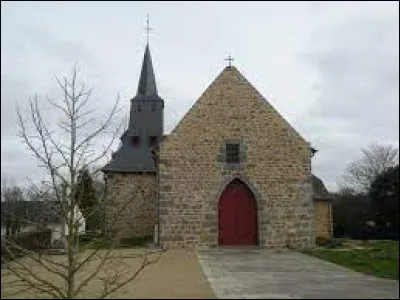 Voici l'église Saint-Armel, à Langouet. Commune bretonne, dans l'aire d'attraction Rennaise, elle se situe dans le département ...