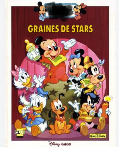 Quel est le nom de cette BD mettant en scène Donald, Daisy, Mickey, Minnie, Pluto, Dingo et Pat Hibulaire à la crèche ?