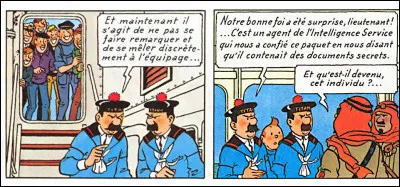 Au Pays de l'Or Noir > Alors là, c'est le pompon ! Que voyez-vous d'inscrit sur le béret à pompon des deux zigotos ?