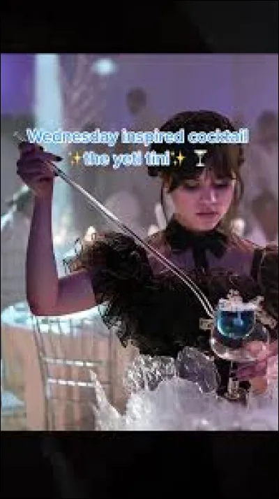 Comment s’appelle la boisson bleue du cor’bal ?