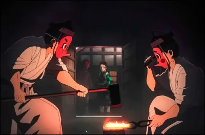 Qui attaque le village des forgerons dans l'arc suivant ?