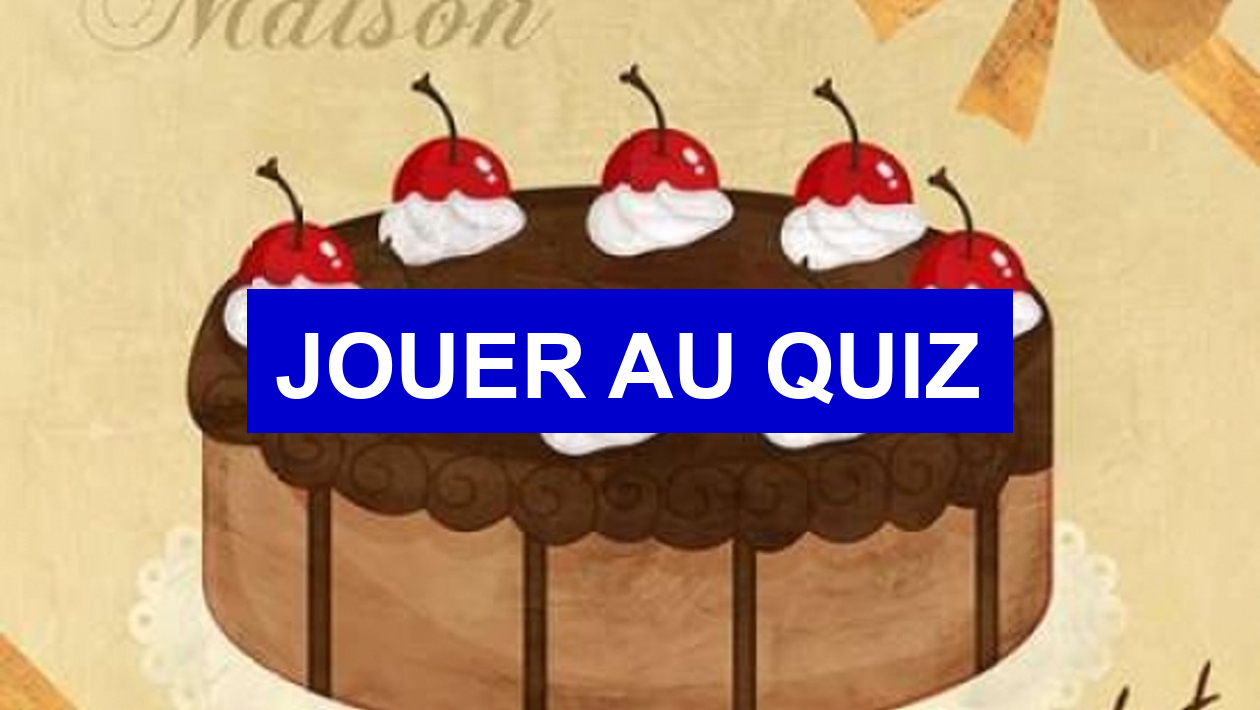 Quiz Patisseries