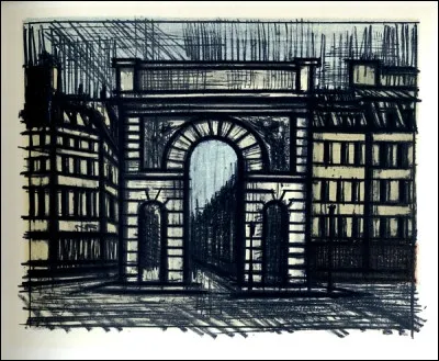 Qui a peint "La Porte saint-Martin" ?