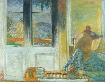 Qui a peint "La Porte-fenêtre" ?