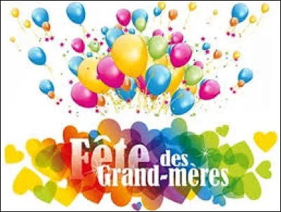 En France, la date de la Fête des grands-mères est fixée au premier dimanche du mois de mars.