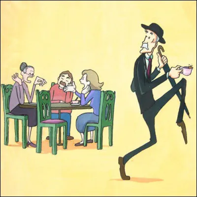 Si en français l'on dit "filer à l'anglaise", comment traduit-on la même expression en anglais ?