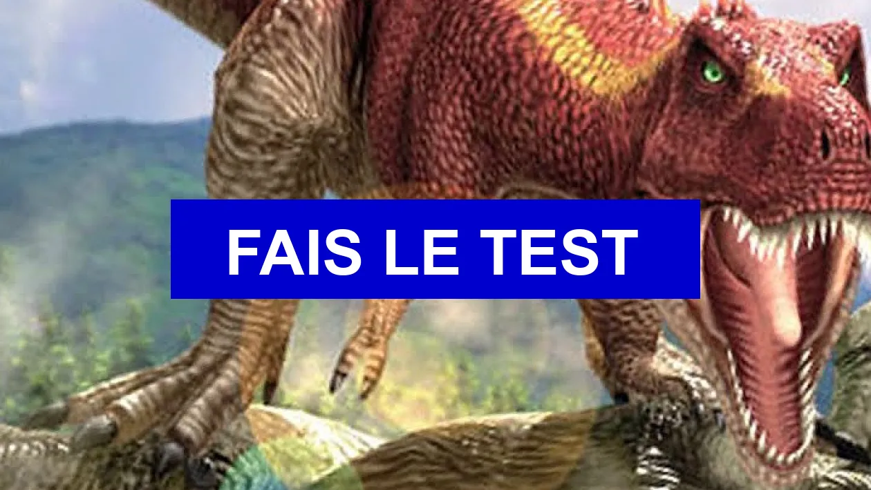 Test de personnalité Quel dinosaure estu