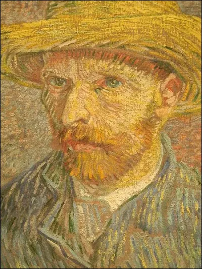Qui a réalisé "Autoportrait au chapeau de paille" ?