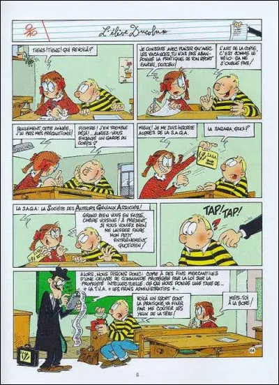 Quelle est l'origine de la bande dessinée "L'Élève Ducobu" ?