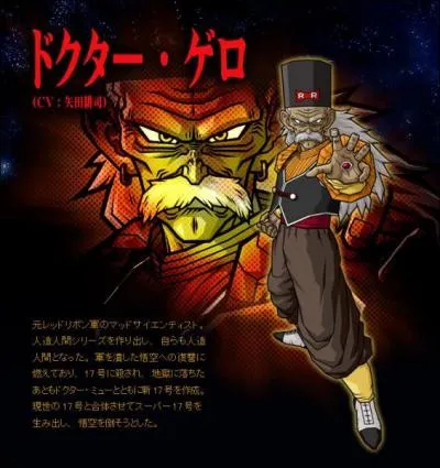 Dr Gero est tu par :