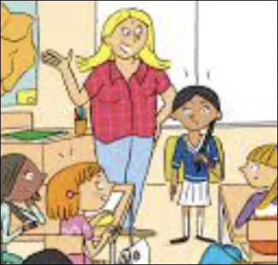 Une fille de ta classe vient darriver à ton collège, comment laccueilles-tu ?