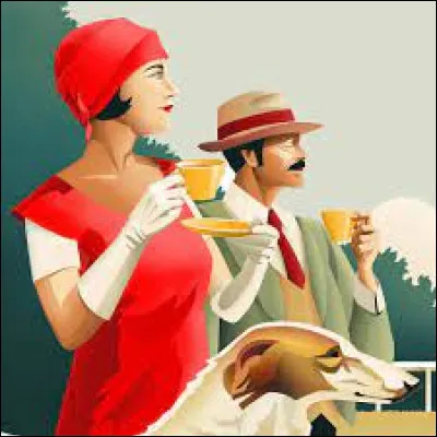 Stephen Fuller a peint ce joli tableau estival qu'on croirait illustrer le film ... ?