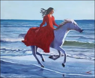 "Equestrienne 3" de Elena Sokolova est, à la couleur de la robe près, une image du film... ?