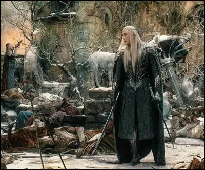 À quelle bataille Thranduil et son peuple participent-ils au côté des hommes d'Esgaroth et des nains ?