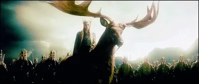 Complétez cette phrase extraite du film "Le Hobbit, un voyage inattendu" : 
Thranduil ne mettrait pas la vie des siens en péril face à la colère du dragon...