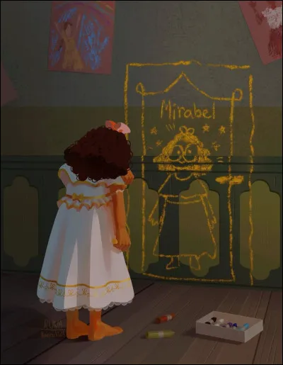 Dans quel long métrage pouvons nous apercevoir le personnage de Mirabel ?