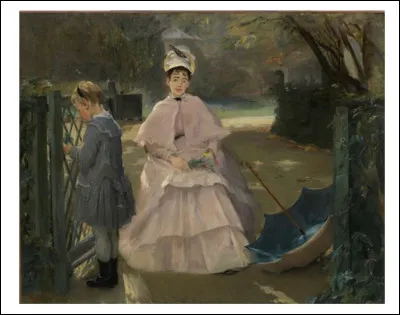 1849-1883- Née à Paris, Eva Gonzales est une artiste peintre française qui débute en 1870 comme modèle auprès de celui qui est le précurseur de la peinture moderne. Qui est ce maître dont elle est l'unique élève et qui influence le style de la jeune artiste ?