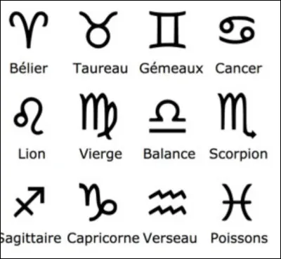 Quel est ton signe astrologique ? (1)