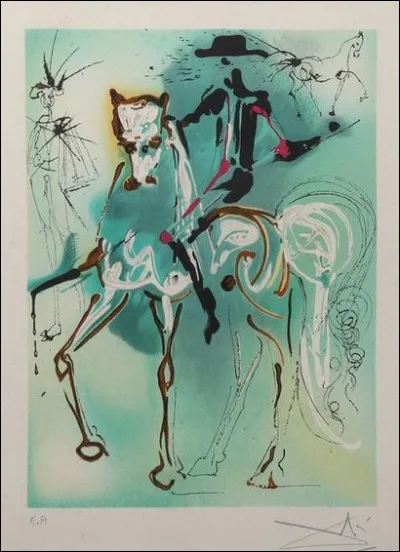 Pablo demande : Savez-vous pourquoi les Nations Unies ont choisi le 23 avril pour fêter la journée de la langue espagnole ? C'est pour commémorer le jour de la mort du grand écrivain ayant créé Rossinante et Sancho Panza !