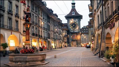 Quel nom porte la capitale de la Suisse ?