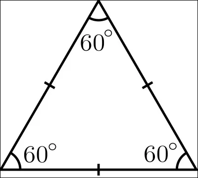 C'est un triangle...