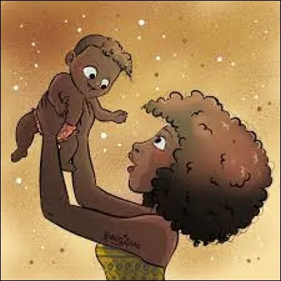 Qui, du b&eacute;b&eacute; ou de l�adulte, a le plus grand nombre d�os ? (photo : artiste Korrig'anne)