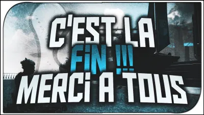 C'est fini...