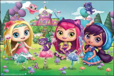 Dans quel dessin animé peut-on voir le trio Noisette, Lavande et Rose ?