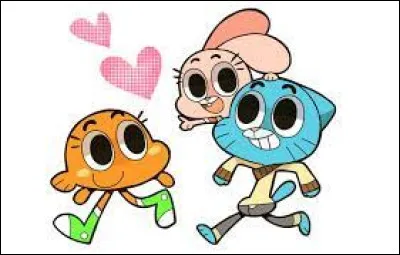 Dans quel dessin animé peut-on voir le trio Gumball, Darwin et Anaïs ?