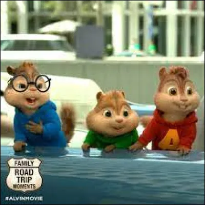 Dans quel film d'animation peut-on voir le trio Alvin, Simon et Théodore ?