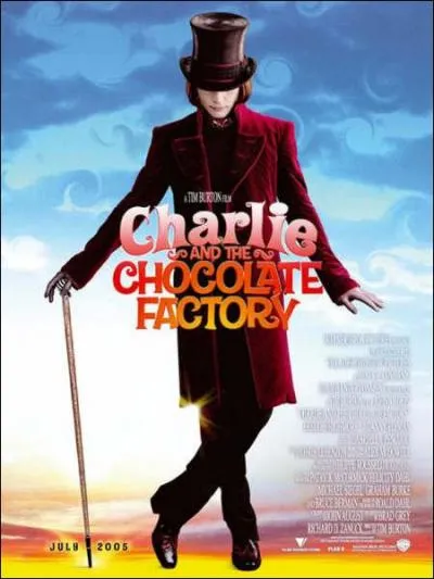 Quel est le nom du chocolatier, qu'incarne Johnny Depp et qui ralisa ce film ?