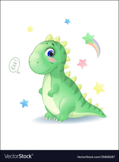 Qu'est-ce qu'une maman dinosaure raconte à son petit ?