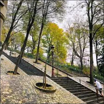 Dans quelle ville pourrez vous gravir les marches de la rue Foyatier ?