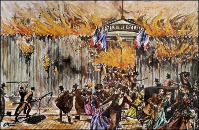 En quelle année a eu lieu l'incendie du Bazar de la Charité ?