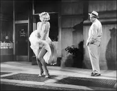 Ce film très célèbre met en scène la ravissante Maryline Monroe mais qui est son partenaire dans "Sept Ans de réflexion" ?