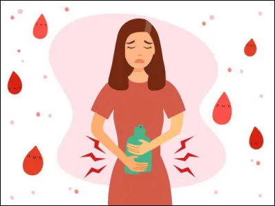 Faire de l'exercice pendant les règles peut aggraver les crampes 
Vrai ou faux ?