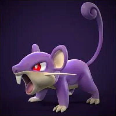 Quel est le nom de ce Pokémon ressemblant fortement à un rat ?