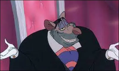 Dans quel film d'animation Disney voit-on ce rat qui se nomme Ratigan ?