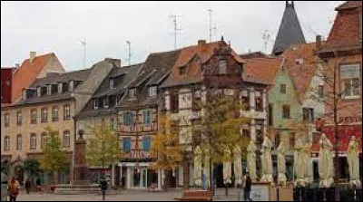 Laquelle de ces villes se trouve dans le Bas-Rhin ?