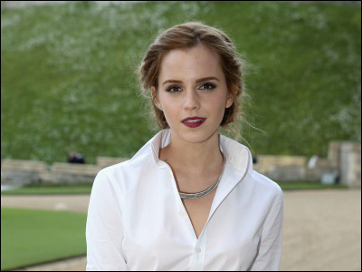 L'actrice britannique Emma Watson, interprète d'Hermione Granger dans la saga "Harry Potter", est née...