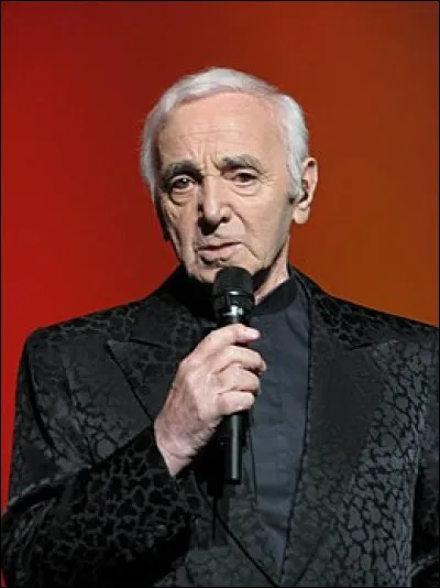 Le chanteur français d'origine arménienne Charles Aznavour, reconnu dans le monde entier, est né...