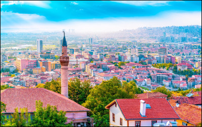 Quel pays a pour capitale la ville d'Ankara ?