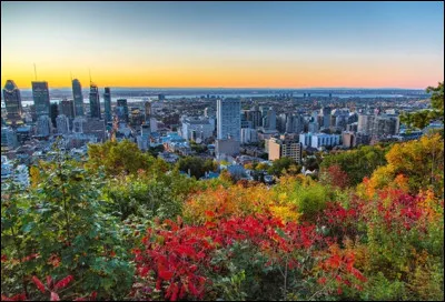 Par quelle colline la ville de Montréal, au Québec, est-elle dominée ?
