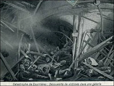En France quelle catastrophe minière a occasionné 1 099 morts le 10 mars 1906 ?