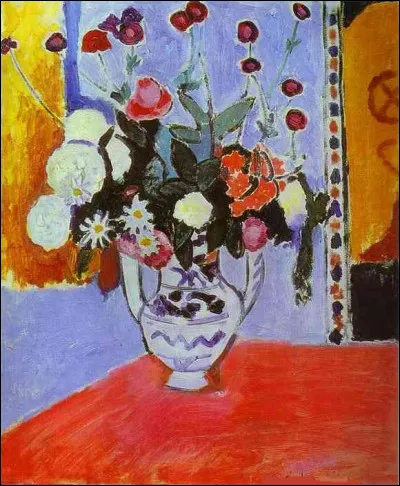Qui est le peintre du "Vase à deux anses avec marguerites" ?